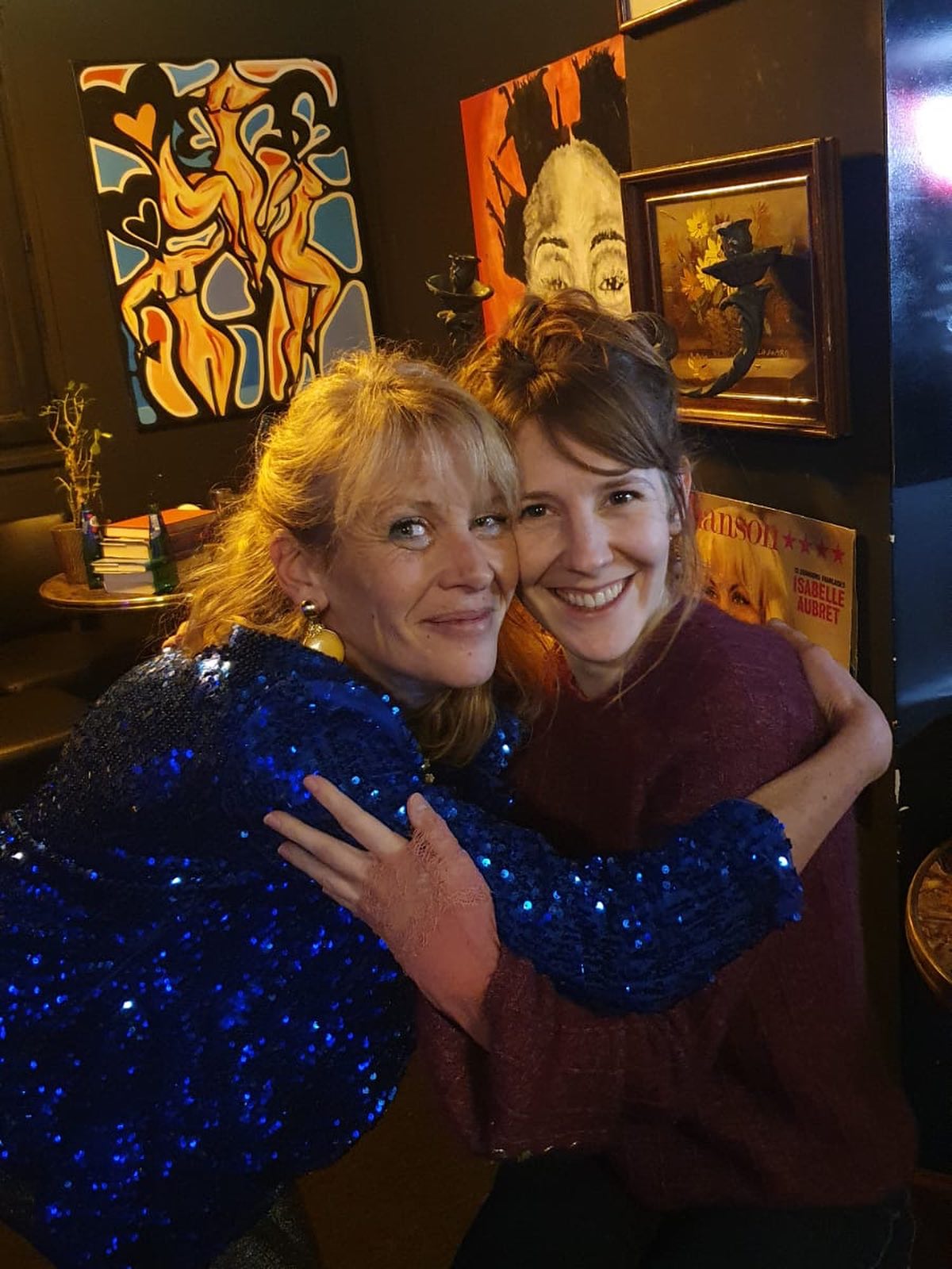 Fred et une spectatrice